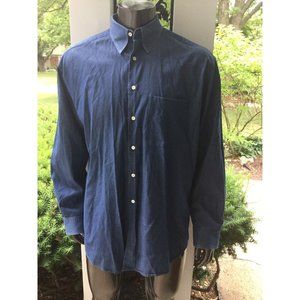 Enzo Angiolini Denim Look Shirt L